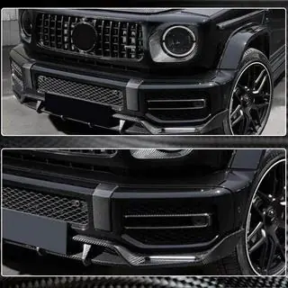Carbon Abdeckungen für Nebelscheinwerfer (für G63 AMG) Foto 4