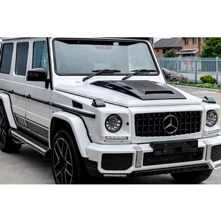 Motorhaubenabdeckung BRBS (2004-2018, Carbon) Mercedes G class W463 1990-2018 Foto 2