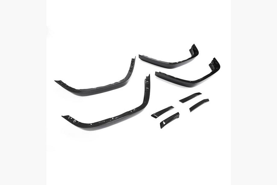 Mercedes G class W463 2018-2024 Kotflügelverbreiterungen (für Bodykit Carbon Set, Carbon) Foto 3