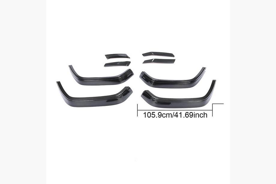 Mercedes G class W463 2018-2024 Kotflügelverbreiterungen (für Bodykit Carbon Set, Carbon) Foto 6