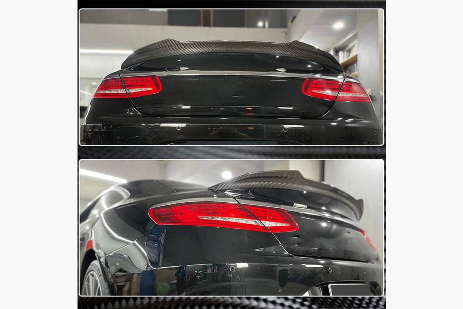 Mercedes S-class C217 Coupe 2014-2020 Spoiler V3 (Coupé, Trockenkohlefaser) Foto 3
