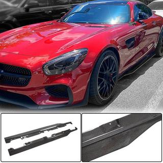Seitenschweller (2015-2017, Carbon) Mercedes AMG GT C190/R190 2014-2022 Foto 1