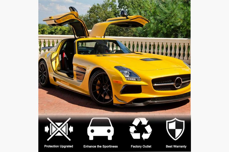 Mercedes SLS C197 2010-2014 Frontlippe Stoßstange Aufsatz (Carbon) Foto 3