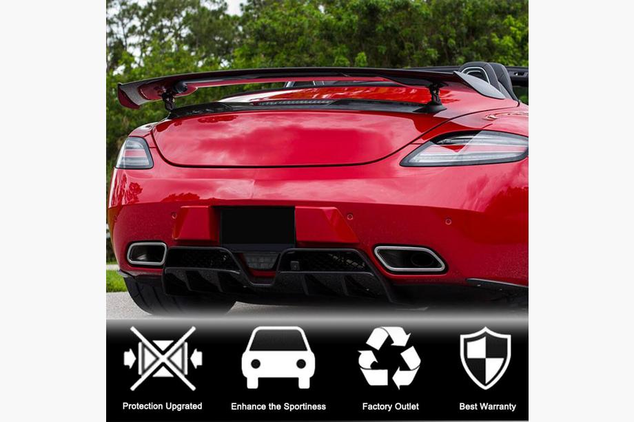 Mercedes SLS C197 2010-2014 Heckdiffusor (Carbon) Foto 3
