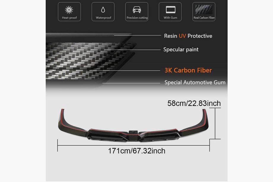 Mercedes SLS C197 2010-2014 Heckdiffusor (Carbon) Foto 6
