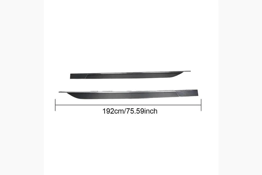 Mercedes SLS C197 2010-2014 Seitenschweller (Carbon) Foto 5