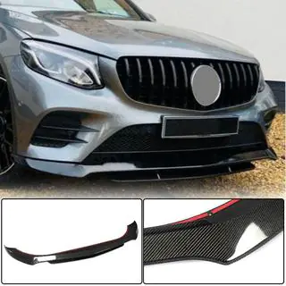 Frontstoßstangen Lippe Aufsatz (für AMG-Line/GLC43 AMG, Carbon) Foto 1
