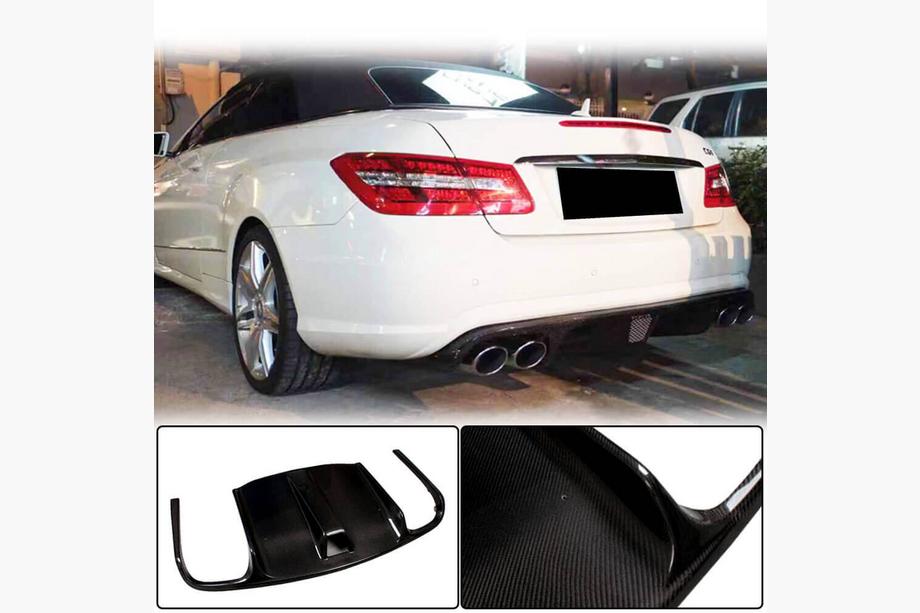 Mercedes E-class coupe C207 2010-2017 Heckdiffusor für E63 AMG 2009-2013, Carbon Foto 1