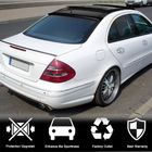 Mercedes E-class W211 2002-2009 Heckspoiler Blende (2002-2006, Carbon) Foto 3