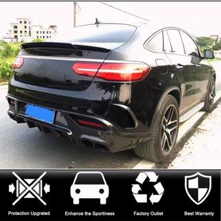 Heckstoßstangenabdeckung Carbon für GLE 350/GLE450/GLE63 2019-2023 Foto 2