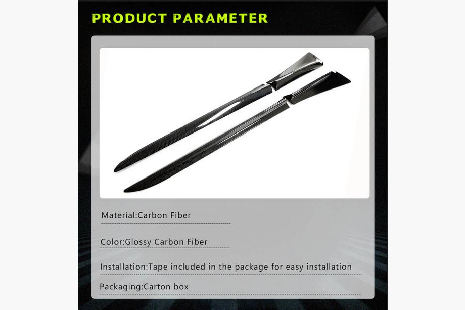 Smart 1 2022- Seitenschweller (Carbon) Foto 5