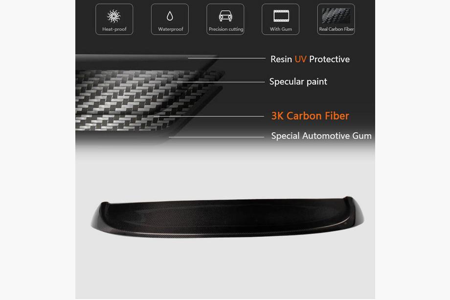 Smart 2007-2014 Spoiler (für fortwo, Carbon) Foto 5