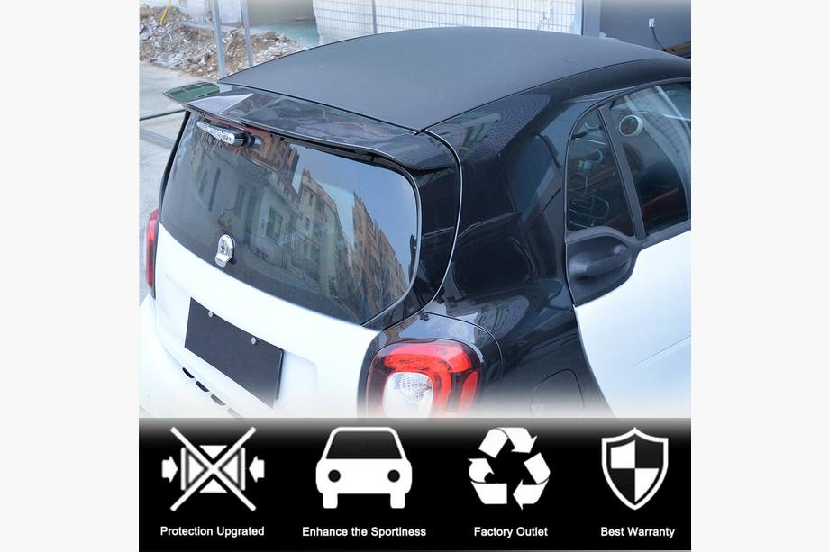 Smart 2014- Spoiler V1 (für fortwo, Carbon) Foto 2