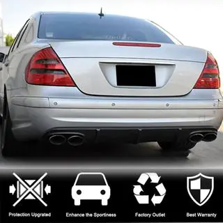 Heckdiffusor für E55 AMG 2003-2006, Carbon Foto 3