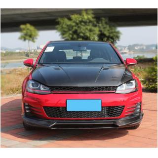 Frontlippe V1 für Stoßstange (für GTI HB 2012-2017, Carbon) Foto 2