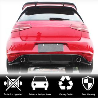 Heckdiffusor V3 (für Base/GTI HB 2012-2017, Carbon) Foto 2