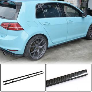 Seitenschweller (für R/R-Line 2017-2020, Carbon) Volkswagen Golf 7/E-Golf 2012-2020 Foto 1