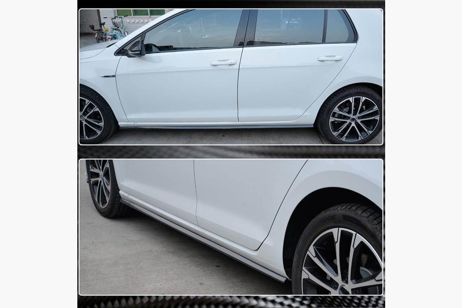 Volkswagen Golf 7/E-Golf 2012-2020 Seitenschweller (für R/R-Line 2017-2020, Carbon) Foto 3