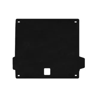 Premium Kofferraummatte Textil (Schwarz)