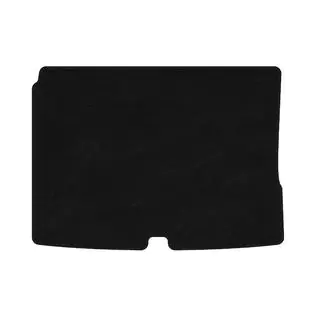 Textile Kofferraummatte Premium (Für Qubo 2008-2016, Schwarz)