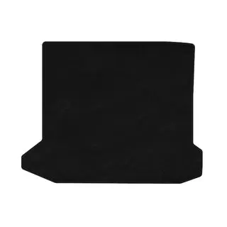 Premium Kofferraummatte Textil (Elektro, Schwarz)