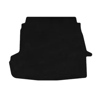 Kofferraummatte Textil Premium V-2 (Schwarz)