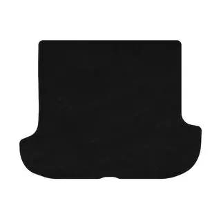 Premium Kofferraummatte Textil (Schwarz)