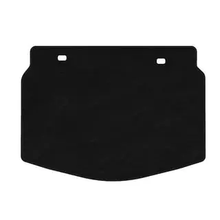 Premium Kofferraummatte Textil (Coupé, Schwarz)