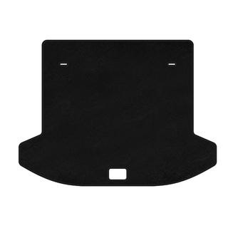 Premium Kofferraummatte Textil (2 Reihen, Schwarz)