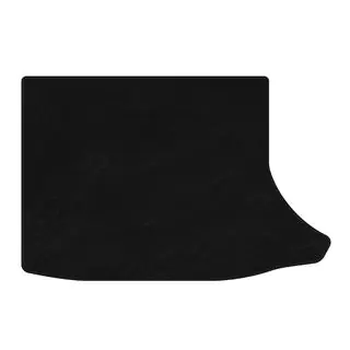 Premium Kofferraummatte Textil (HB, Hybrid, Schwarz)