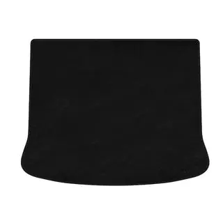 Premium Kofferraummatte Textil (HB, Schwarz)