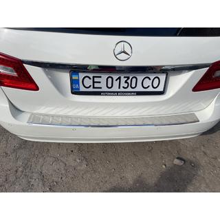 Heckstoßstangenschutz Carmos (SW, Edelstahl) Mercedes E-class W211 2002-2009 Foto 3