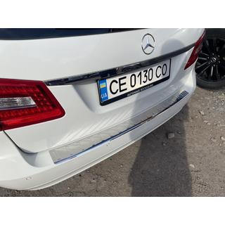 Heckstoßstangenschutz Carmos (SW, Edelstahl) Mercedes E-class W211 2002-2009 Foto 4
