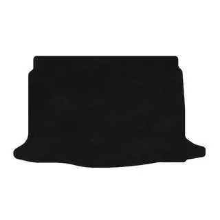 Premium Kofferraummatte Textil (HB, Schwarz)