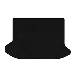 Premium Kofferraummatte Textil (HB, 3-Türer, Schwarz)