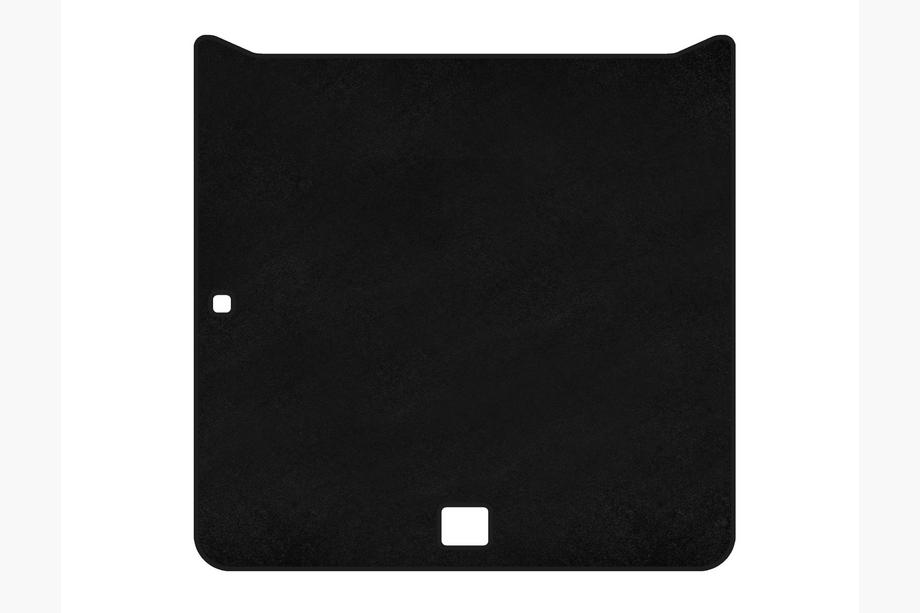 Audi A6 C4 1994–1997 Textil-Kofferraummatte Premium (Avant, Schwarz) Foto 1