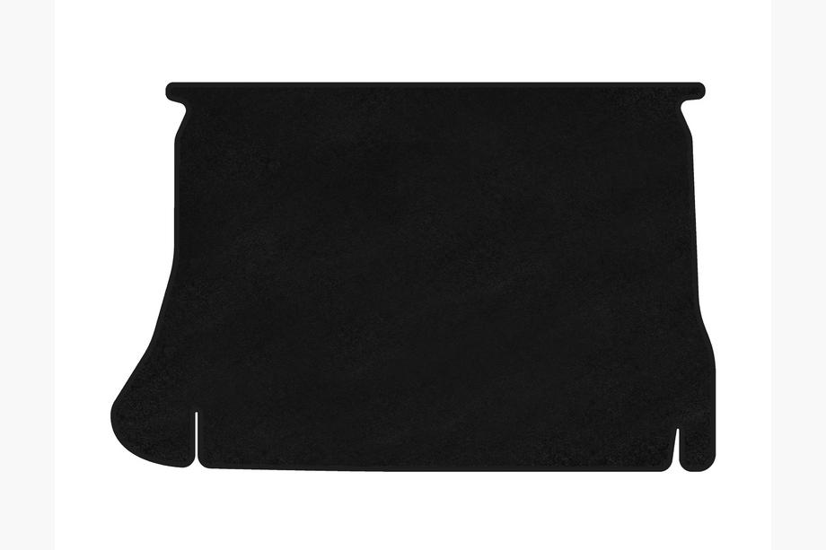 Daewoo Lanos 1998-2017 Premium Kofferraummatte Textil (HB, Schwarz) Image
