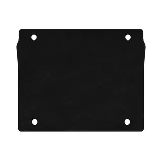 Premium Kofferraummatte Textil (5-Sitzer/Kurzer Radstand, Schwarz)