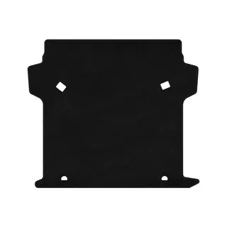 Premium Kofferraummatte Textil (Schwarz)