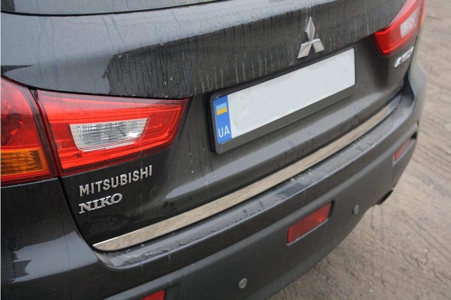 Mitsubishi ASX 2010-2023 Kofferraumleiste Edelstahl Carmos - Türkischer Edelstahl Foto 4