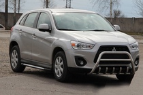 Mitsubishi ASX 2010-2023 Frontbügel WT003 (Edelstahl) Foto 2