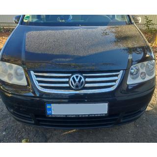 Chrom Kühlergrill Blenden (6 Stk, Edelstahl) Volkswagen Touran 2003-2010 Foto 1
