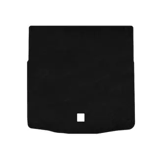 Premium Kofferraummatte Textil (LB, Schwarz)