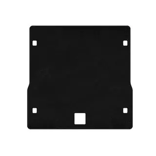 Premium Kofferraummatte Textil (2017-2021, SW, Schwarz)