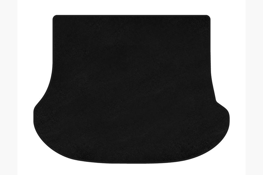 Volvo S40 2004-2012 Kofferraummatte Textil Premium (SD, Schwarz) Foto 1