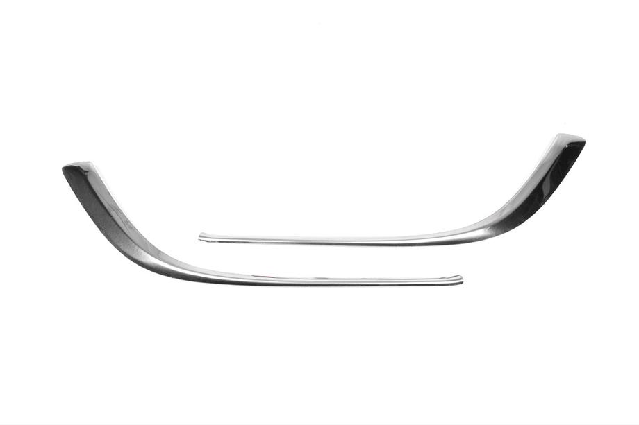 Opel Astra J 2009-2015 Abdeckungen für Nebelscheinwerfer (2 Stk., Edelstahl) Foto 4