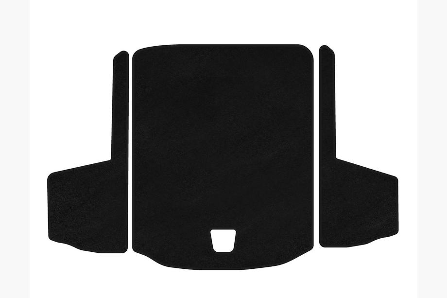 Cadillac ATS 2012-2019 Kofferraummatte Textil Classic (SD, Schwarz) Image