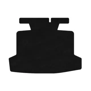 Kofferraummatte Textil Classic (SD, Schwarz) Dodge Dart 2012-2017