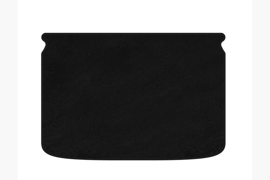 Fiat 500/500L 2013-2022 Textil-Kofferraummatte Classic (für 500L, Schwarz) Foto 1