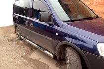 Opel Combo 2002–2012 Seitliche Rohre (2 Stk., Edelstahl) Foto 1